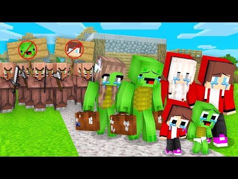 Villagers banished us in Minecraft?! (Maizen)