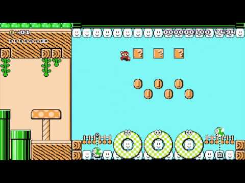 Rubber River 2-1 ~ from Gnome ~ SUPER MARIO MAKER Gameplay RAW