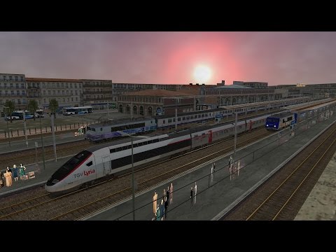 Gare SNCF de TOULON, Train SNCF, TGV, LYRIA, TER & Intercité + 50 trains ! [Open Rails/MSTS]