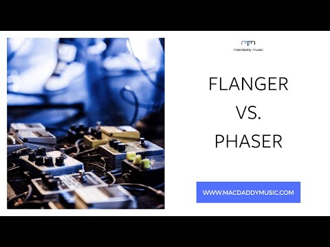 Flanger vs Phaser - what's the difference?