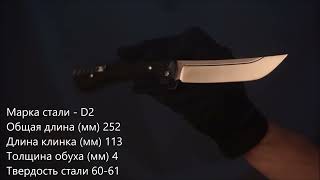 Складной нож Пчак-6, сталь D2