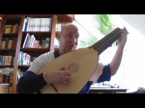 Sarabande (Chaconne) in g minor by Merville for Baroque Lute in Accords Nouveaux tuning