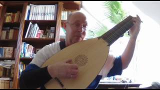 Sarabande (Chaconne) in g minor by Merville for Baroque Lute in Accords Nouveaux tuning