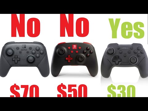 The best Nintendo switch pro controller replacement!?| Nyko wireless core controller review