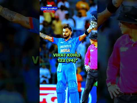 Ind Vs Pak 💥 Kl Rahul 111(106)* & Virat Kohli 122(94)* 🔥#shorts #trending #viral #cricket