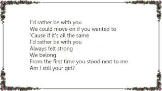 Cyndi Lauper - Rather Be with You Lyrics