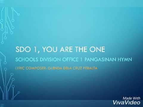 SDO 1 YOU ARE THE ONE