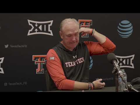 Texas Tech Football vs. Oklahoma State: Postgame Press Conference | October 8, 2022