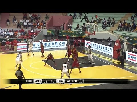 Carlos Morais: Crossover - Angola vs. Uganda | Afrobasket 2017