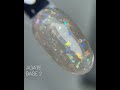 SAGA professional AGATE BASE 2 (beige with broken glass effect), 9 ml