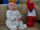 Baby With Elmo Dancing And Singing YMCA