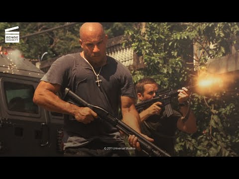 Fast Five: Favela Shootout HD CLIP