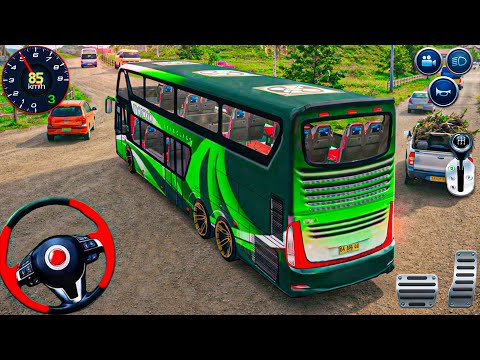 Realistic Bus Driving Game 2026: Offroad Adventure Bus wala simulator game - android gameplay