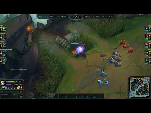 Riven VS Darius (LVL 1 OUTPLAY)