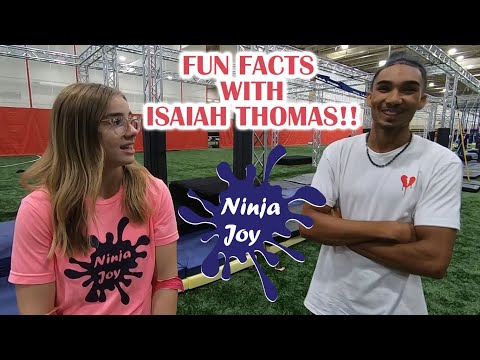 Fun Facts with Ninja Joy and Special Guest Flyboy Ninja Isaiah Thomas from American Ninja Warrior