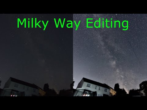 How I process Milky Way shots