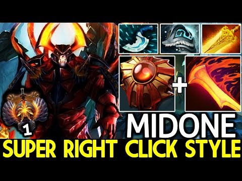Midone [Doom] Super Right Click Top 1 MMR Style Pro Game 7.21 Dota 2