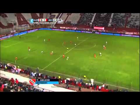 Huracan 1 - Independiente 1 | Gol de Lucero