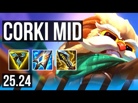 CORKI vs ZED (MID) | BR Challenger | 25.24