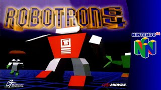 Nintendo 64 Longplay: Robotron 64