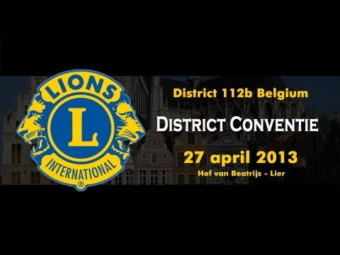 Lions - District Conventie 2013