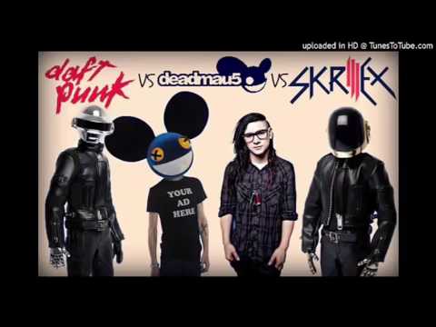 Skrillex vs Deadmau5 vs Daft Punk