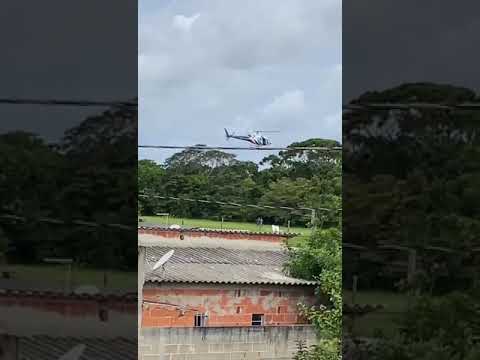 Operação com helicóptero procura fugitivo em Povoação.