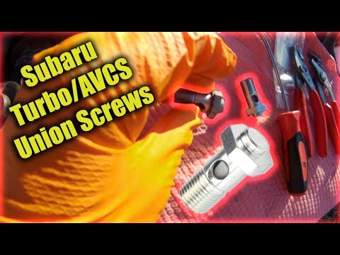 Subaru Turbo / AVCS Union Screws