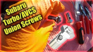 Subaru Turbo / AVCS Union Screws