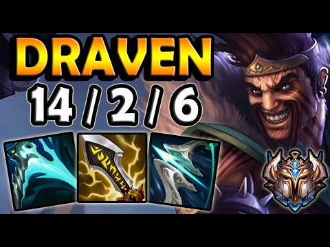DRAVEN vs KAISA [ ADC ] Lol KOREA Challenger Patch 11.12 ✅