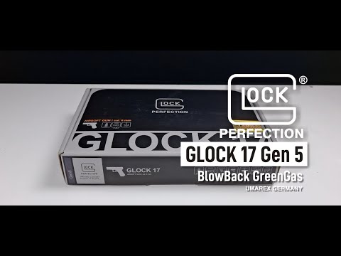 Unboxing Glock 17 Gen 5 Blowback Green Gas Umarex Germany #asmr #glockperfection