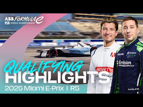 A Qualifying Session Full of Surprises! 🫨 | 2025 Miami E-Prix Qualifying Highlights 🇺🇸