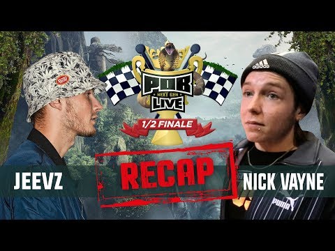 Recap: Jeevz vs Nick Vayne - 1/2de Finale  Punchoutbattles Live 2015/2017