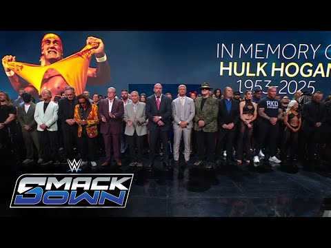 WWE pays tribute to Hulk Hogan with 10-bell salute: SmackDown highlights, July 25, 2025