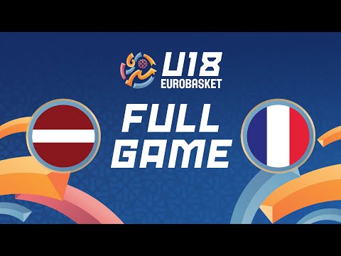 Semi-Finals | Latvia v France | Full Basketball Game | FIBA U18 EuroBasket 2025
