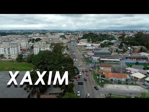 Historia do bairro Xaxim de Curitiba Paraná por drone