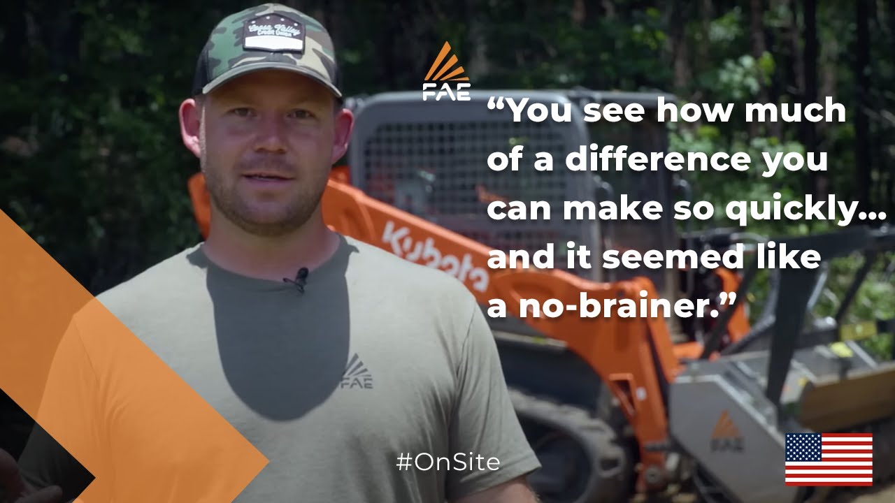 Transforming Private Property with a FAE DML/SSL Forestry Mulcher