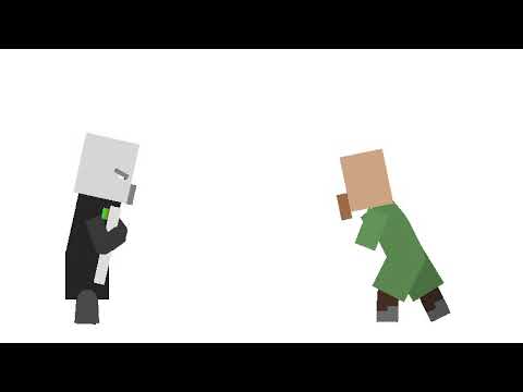 Stick nodes pillager vs villager