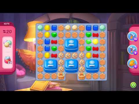 Homescapes Level 10711 No Boosters Gameplay