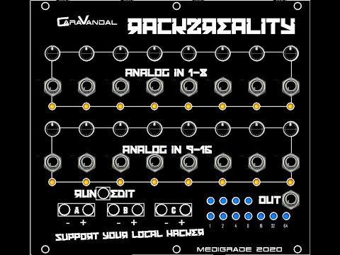 Medigrade Rack 2 Reallity eurorack CV to MIDI imagen 7