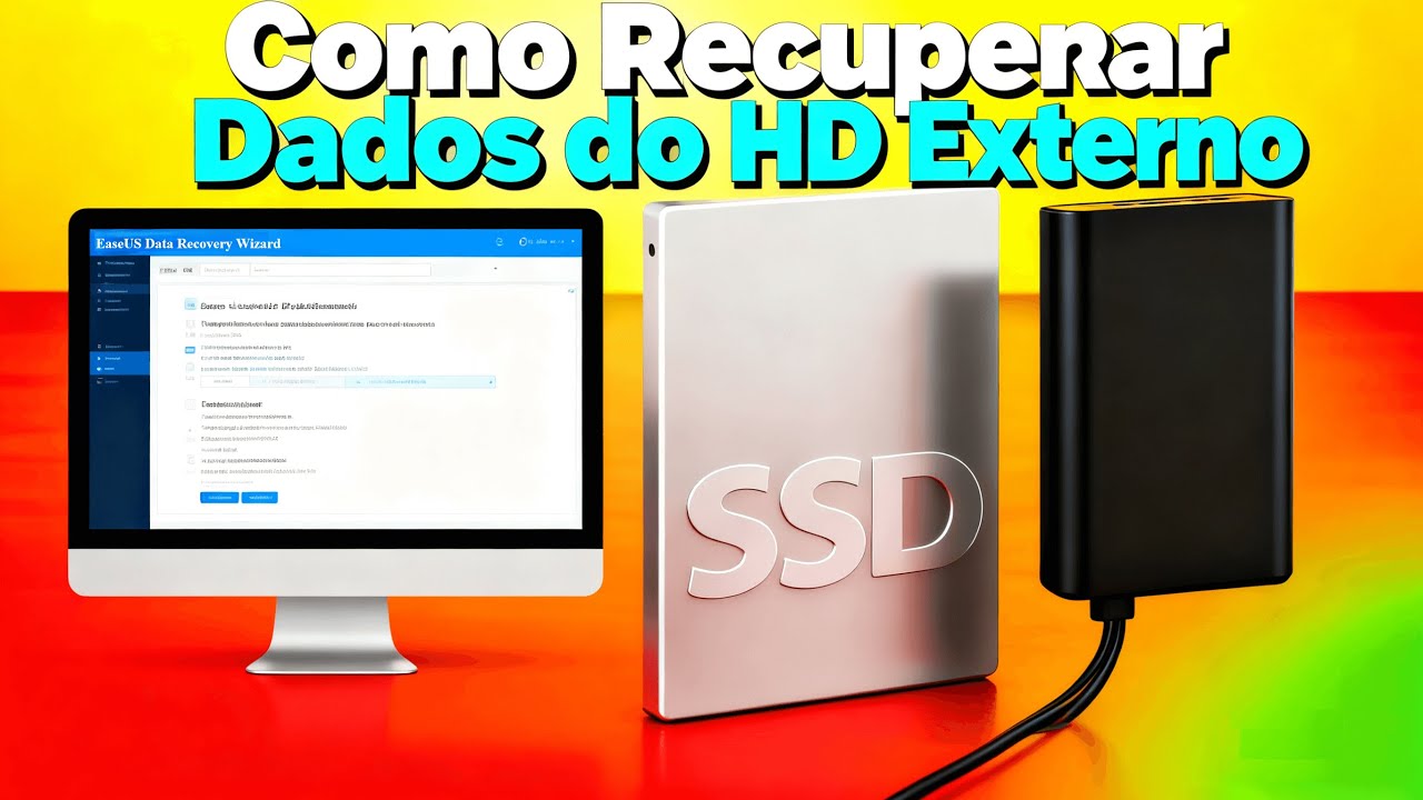 como recuperar dados do hd externo
