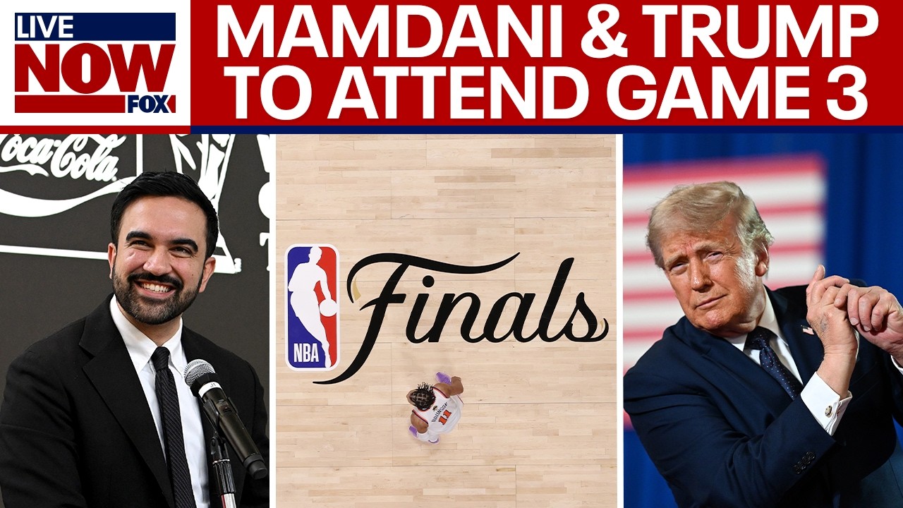 Trump and Mamdani to attend Knicks vs Spurs NBA Finals Game 3