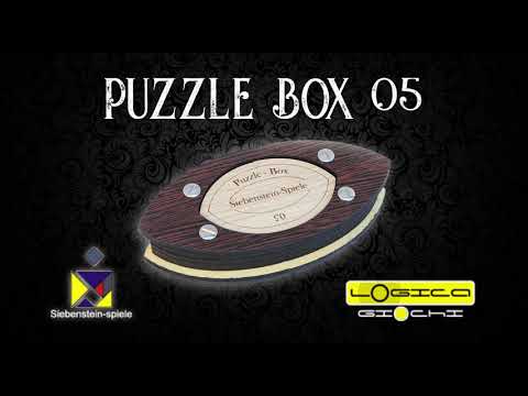 Rompicapo Scrigno Segreto - Puzzle Box 05 - Wooden Puzzle Box - Presentazione e Soluzione