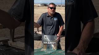 Quão resistente é o titânio? #shorts #viral #titanium