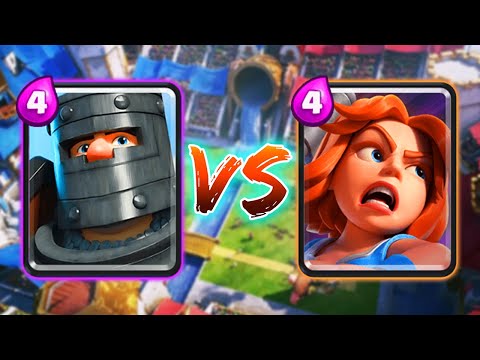 Dark Prince VS Valkyrie - Clash Royale Battle