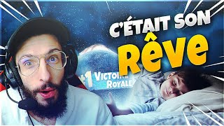 Je réalise le rêve d un enfant de 6 ans sur fortnite 