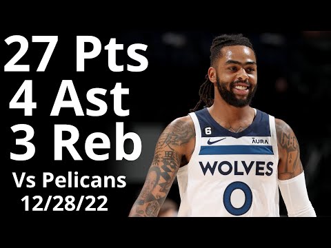D'Angelo Russell 27 Pts 4 Ast 3 Reb vs Pelicans Highlights
