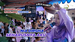 Download lagu JURUS KOBRA NIA DIRGHA DAPAT MENGHANYUTKAN FANSNYA | SEHARUSNYA AKU - DANGDUT JALANAN IRAMA DOPANG mp3