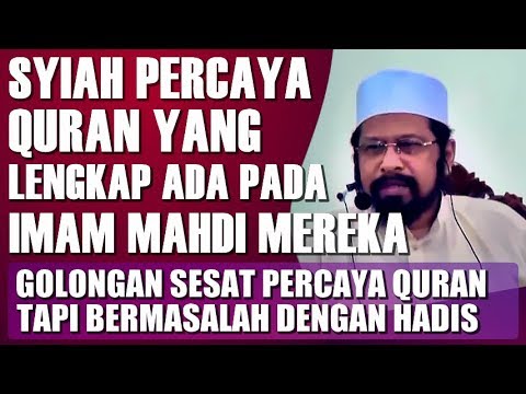 Golongan Sesat Juga Percaya Quran Tapi Bermasalah Dengan Hadis || Maulana Asri Yusoff