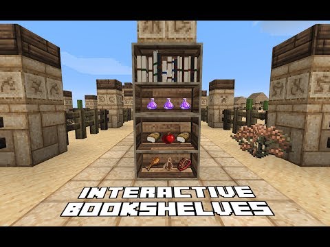 Interactive Bookshelves V5 2 2 1 14 4 Minecraft Data Pack